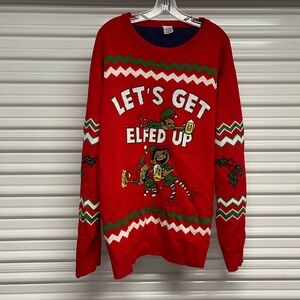 Ugly Christmas Sweater‎ Let’s Get Elfed Up#320